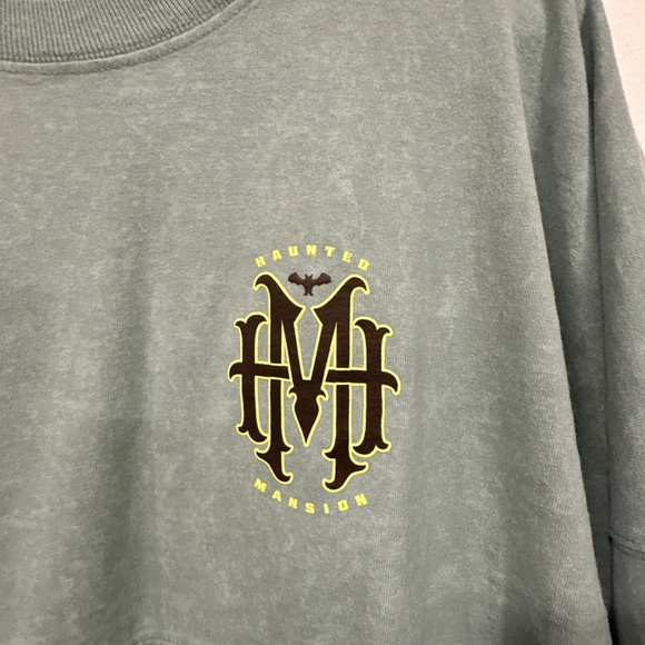 Disney HAUNTED MANSION Spirit Jersey Adult M Constance Hatbox Ghost Glow NEW - Picture 7 of 14